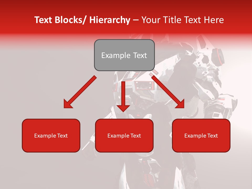Concepts Steel Robot PowerPoint Template