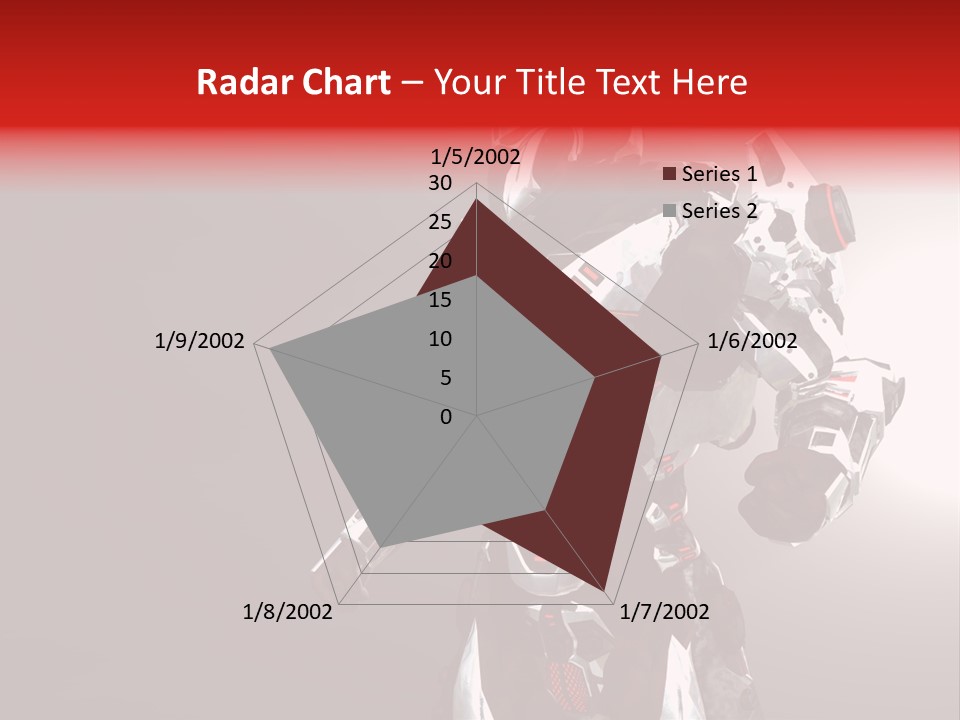 Concepts Steel Robot PowerPoint Template