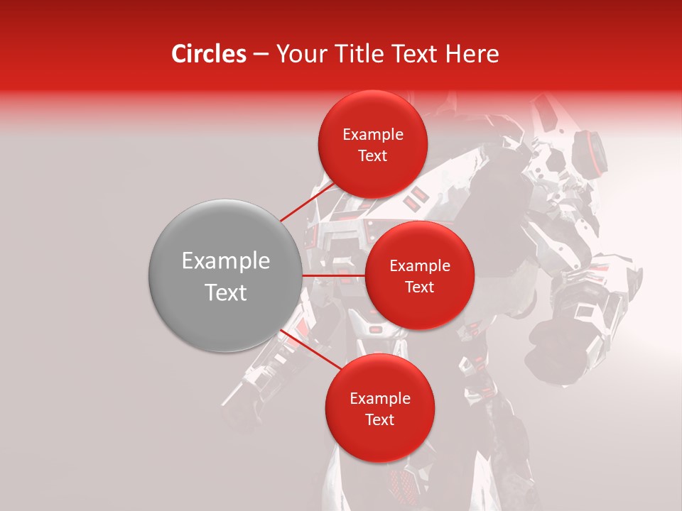Concepts Steel Robot PowerPoint Template