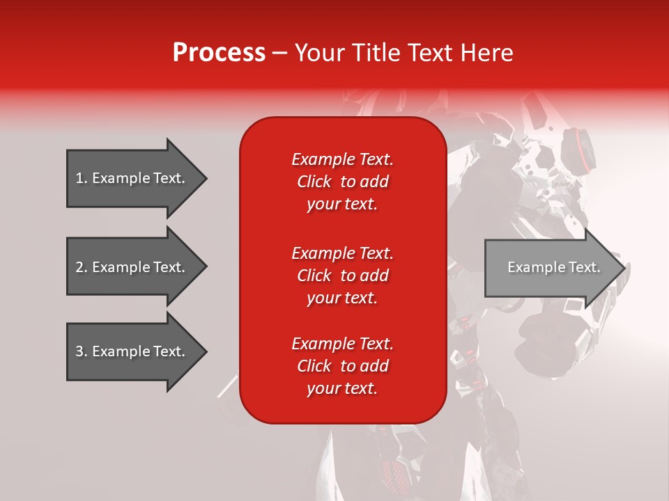 Concepts Steel Robot PowerPoint Template