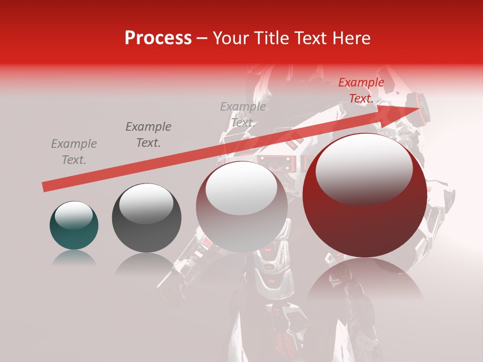 Concepts Steel Robot PowerPoint Template