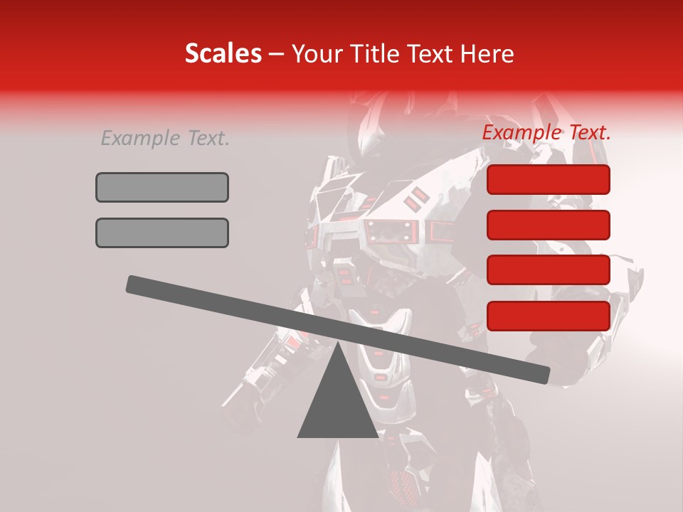 Concepts Steel Robot PowerPoint Template