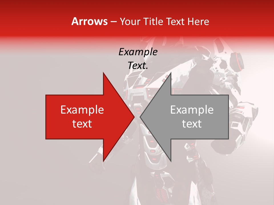Concepts Steel Robot PowerPoint Template