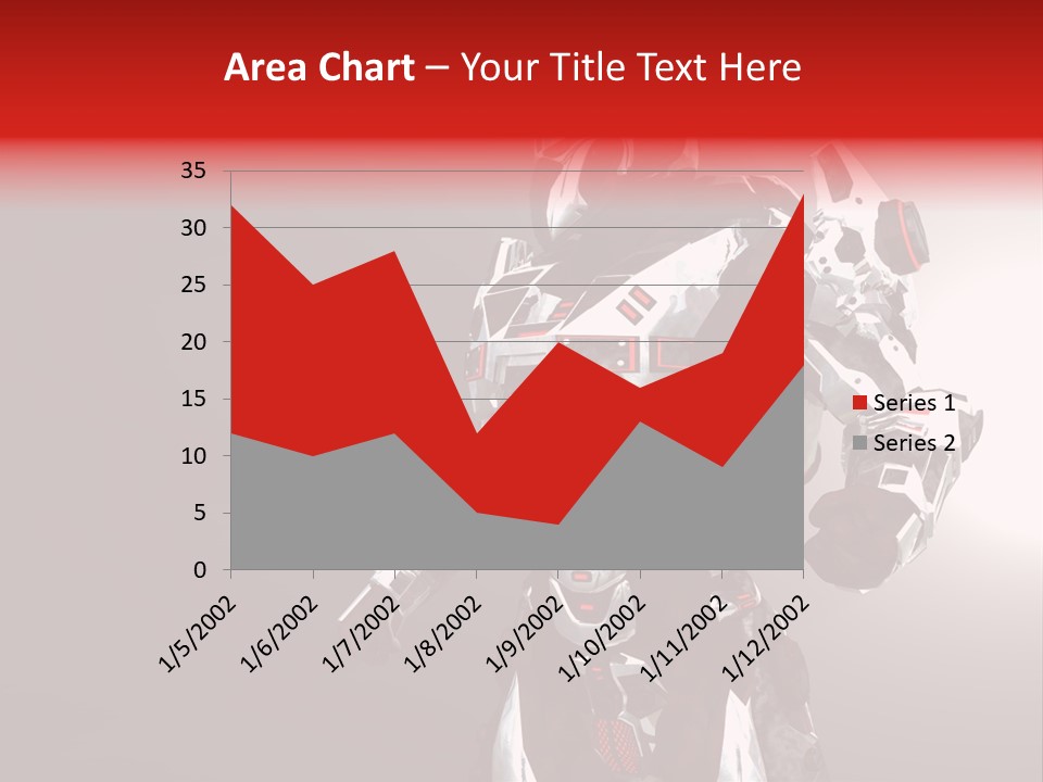 Concepts Steel Robot PowerPoint Template