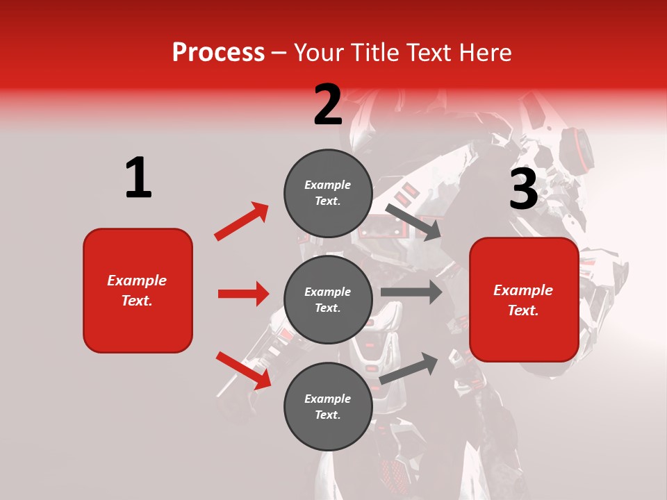 Concepts Steel Robot PowerPoint Template