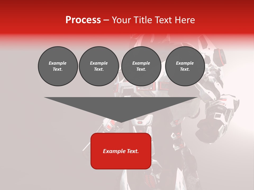 Concepts Steel Robot PowerPoint Template