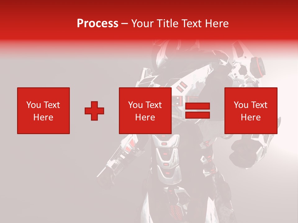 Concepts Steel Robot PowerPoint Template