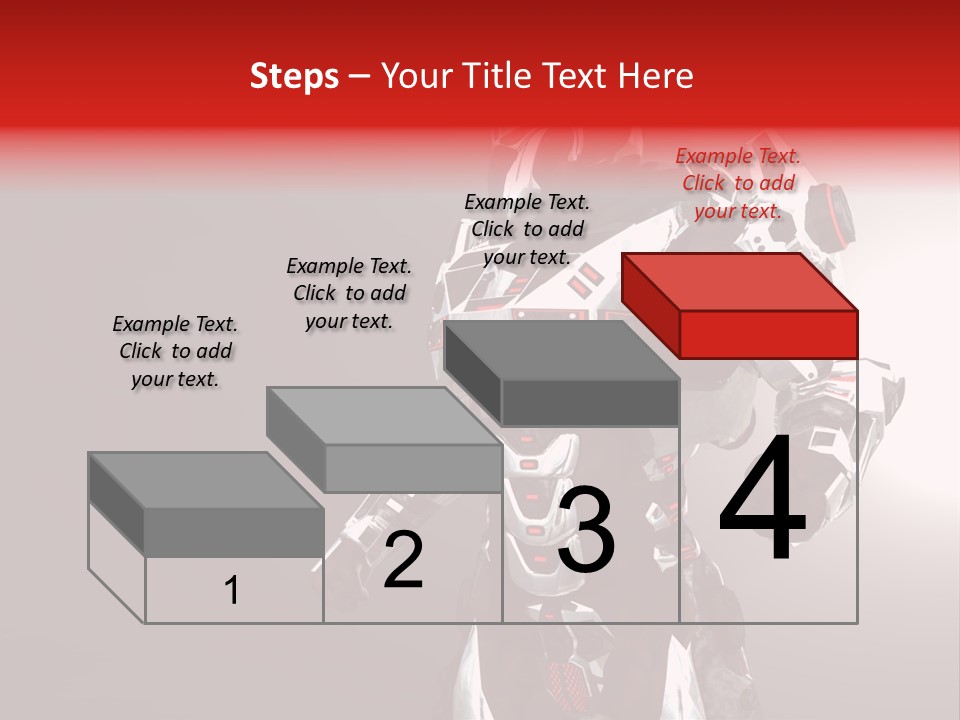 Concepts Steel Robot PowerPoint Template