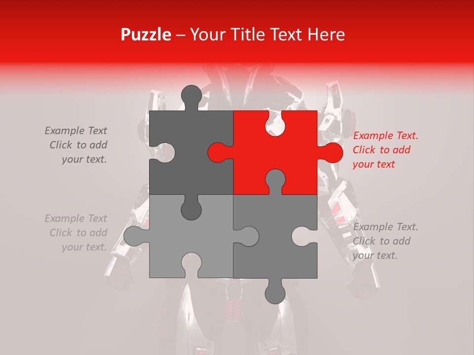 Fiction Weapon Creativity PowerPoint Template