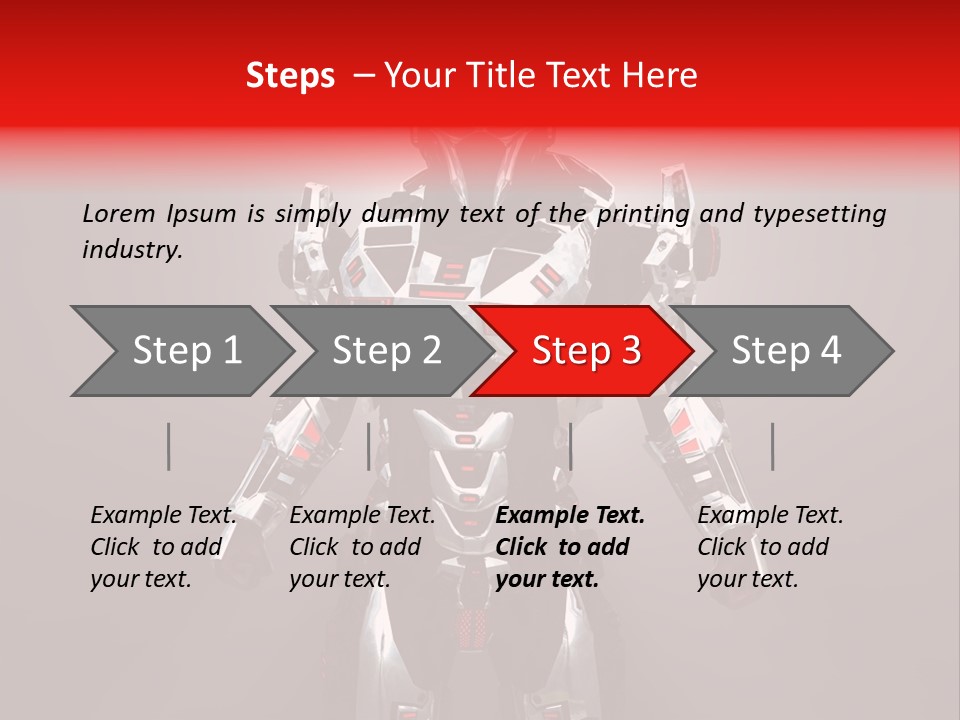 Fiction Weapon Creativity PowerPoint Template