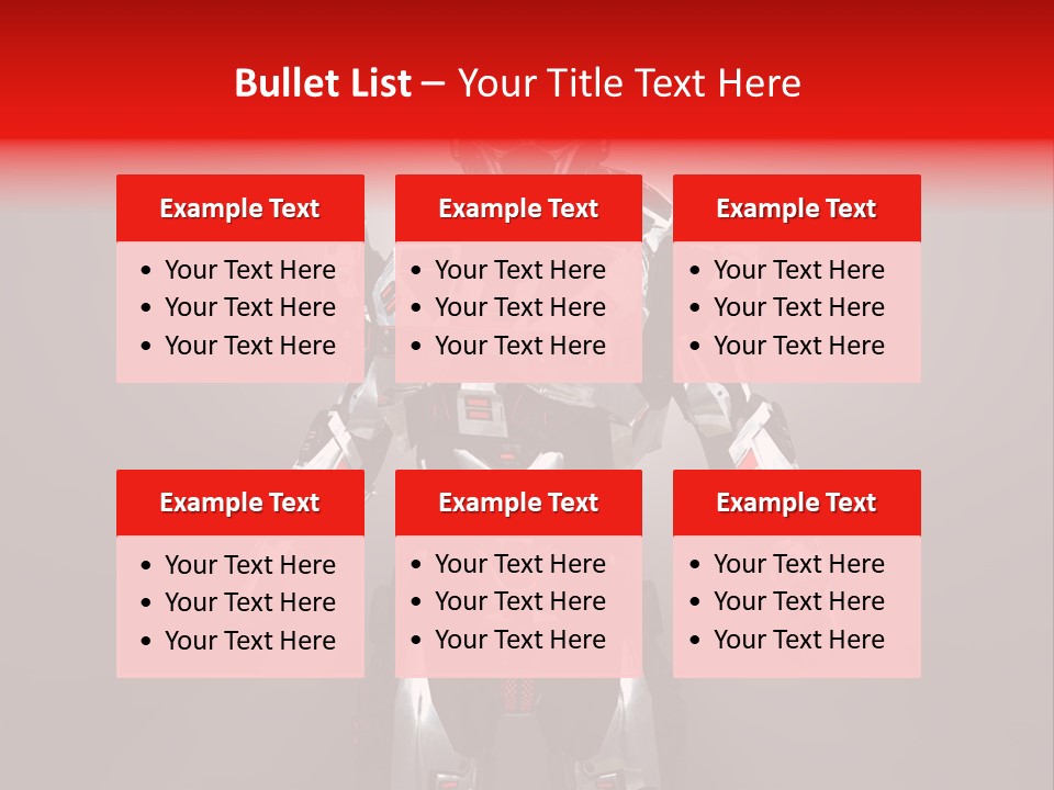 Fiction Weapon Creativity PowerPoint Template