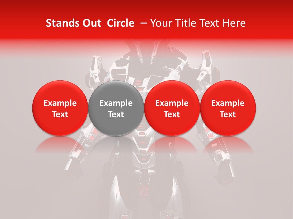 Fiction Weapon Creativity PowerPoint Template