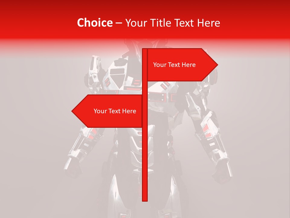 Fiction Weapon Creativity PowerPoint Template