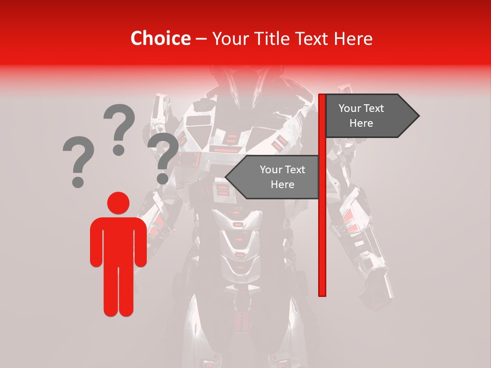 Fiction Weapon Creativity PowerPoint Template