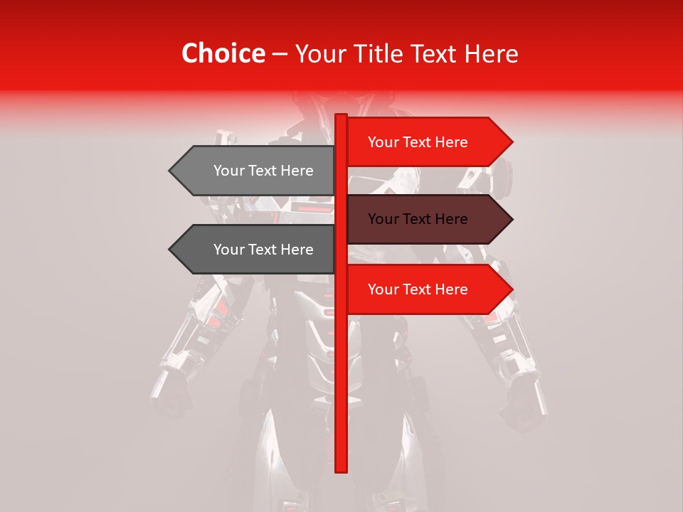 Fiction Weapon Creativity PowerPoint Template