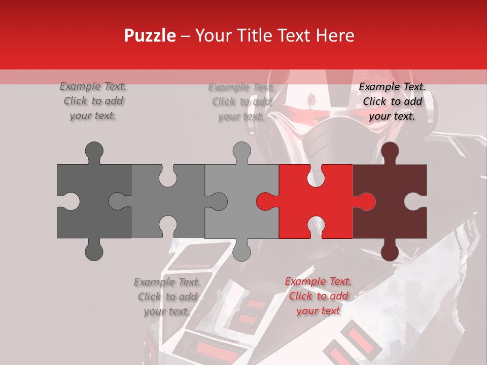 Automation Cyberspace War PowerPoint Template