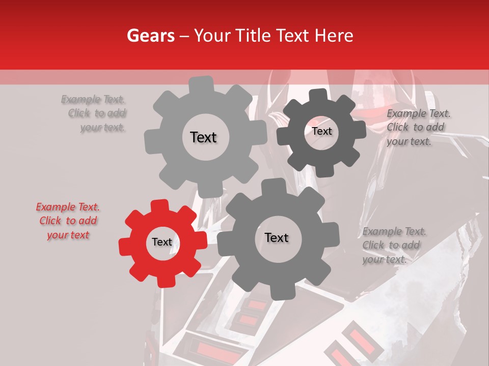 Automation Cyberspace War PowerPoint Template