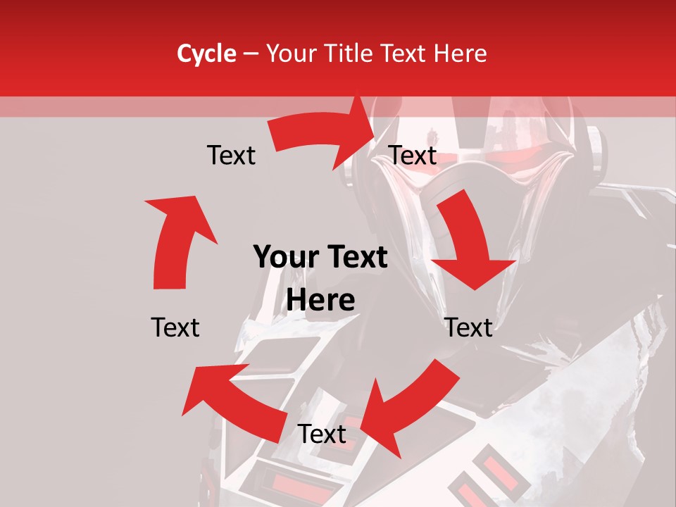 Automation Cyberspace War PowerPoint Template