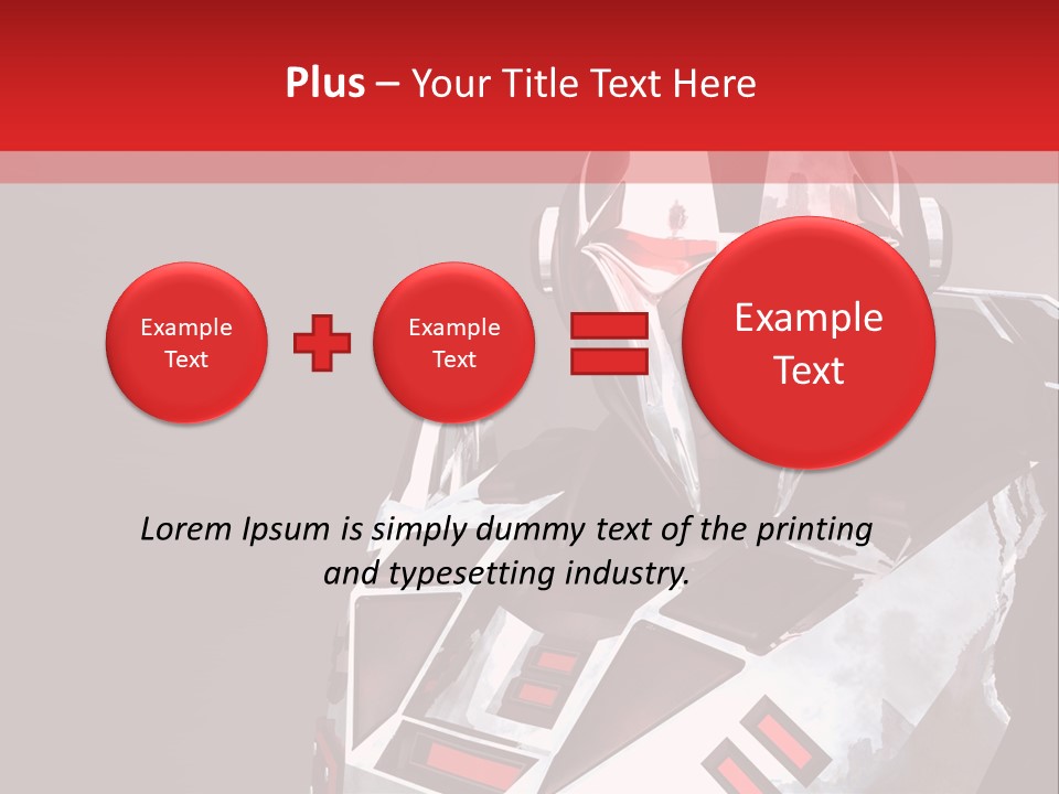 Automation Cyberspace War PowerPoint Template
