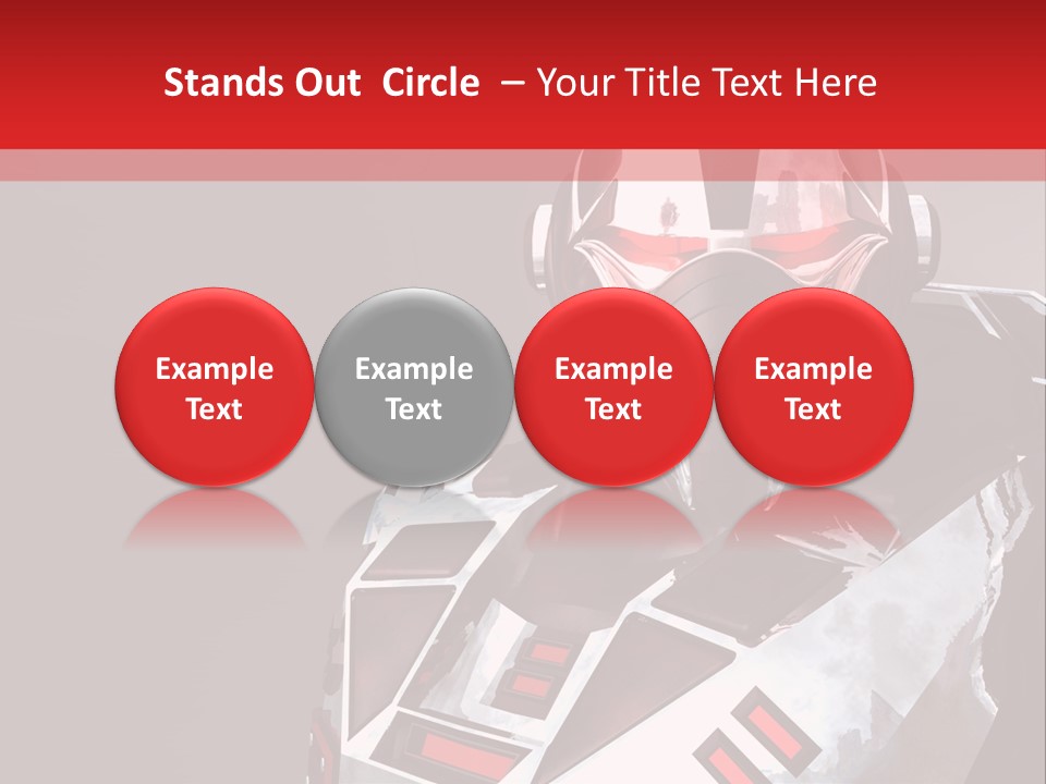 Automation Cyberspace War PowerPoint Template