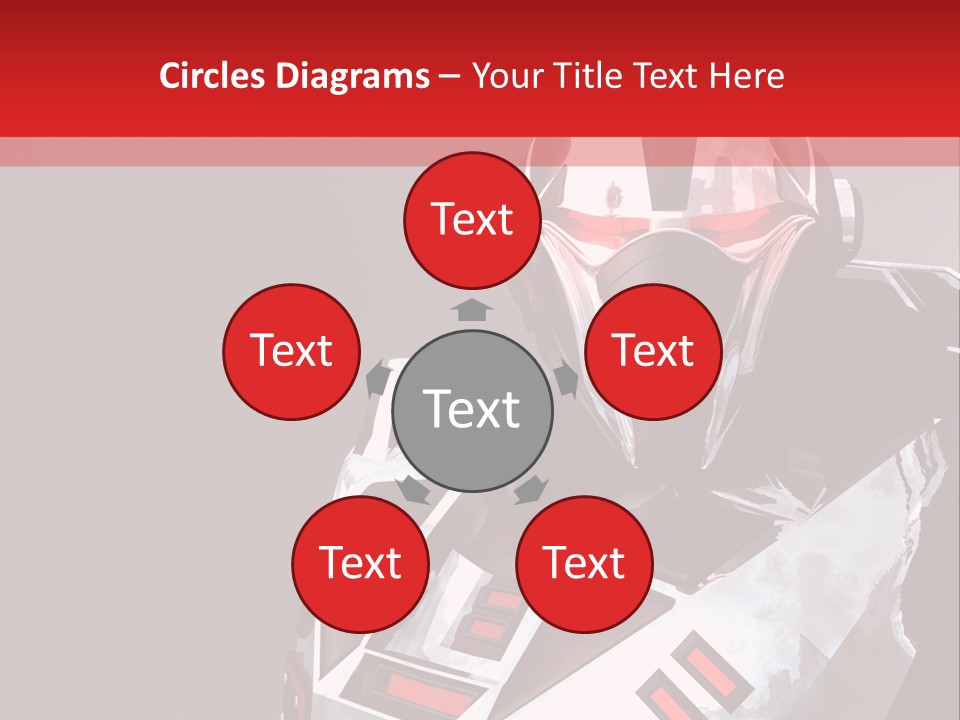 Automation Cyberspace War PowerPoint Template