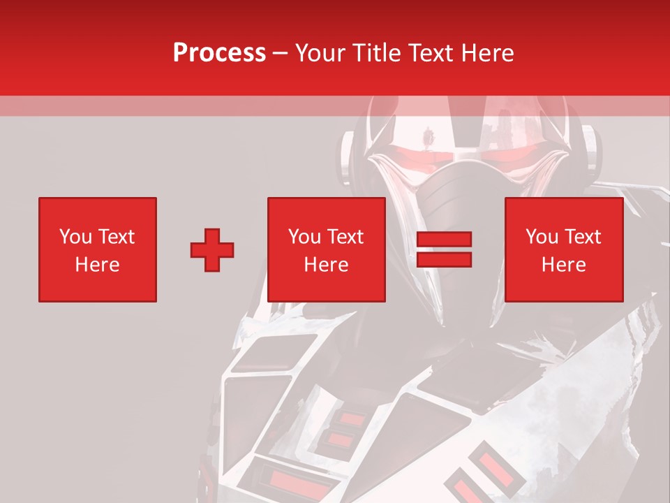 Automation Cyberspace War PowerPoint Template