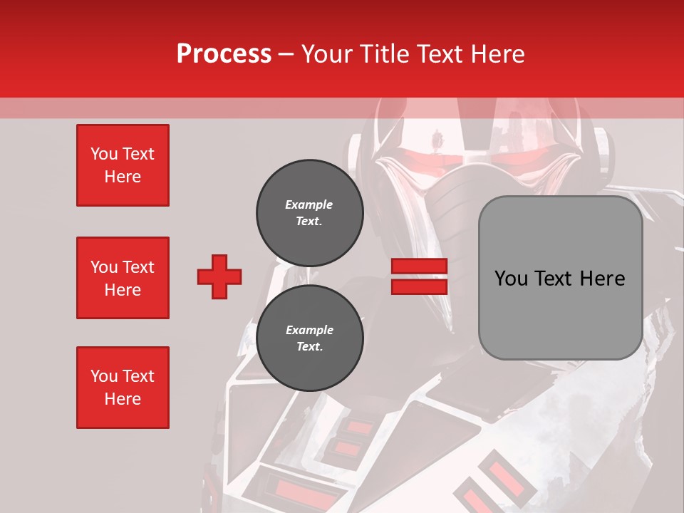 Automation Cyberspace War PowerPoint Template