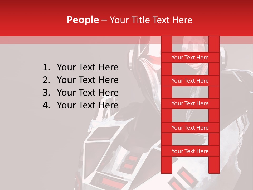 Automation Cyberspace War PowerPoint Template