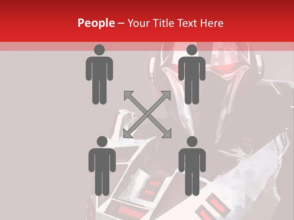 Automation Cyberspace War PowerPoint Template