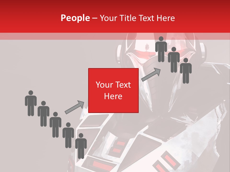 Automation Cyberspace War PowerPoint Template