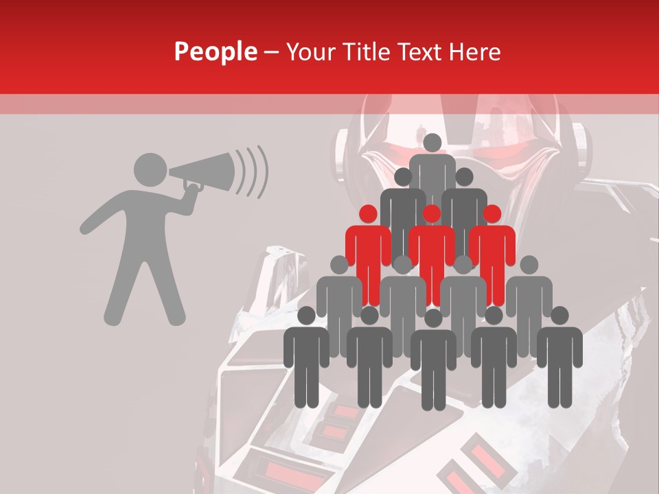 Automation Cyberspace War PowerPoint Template