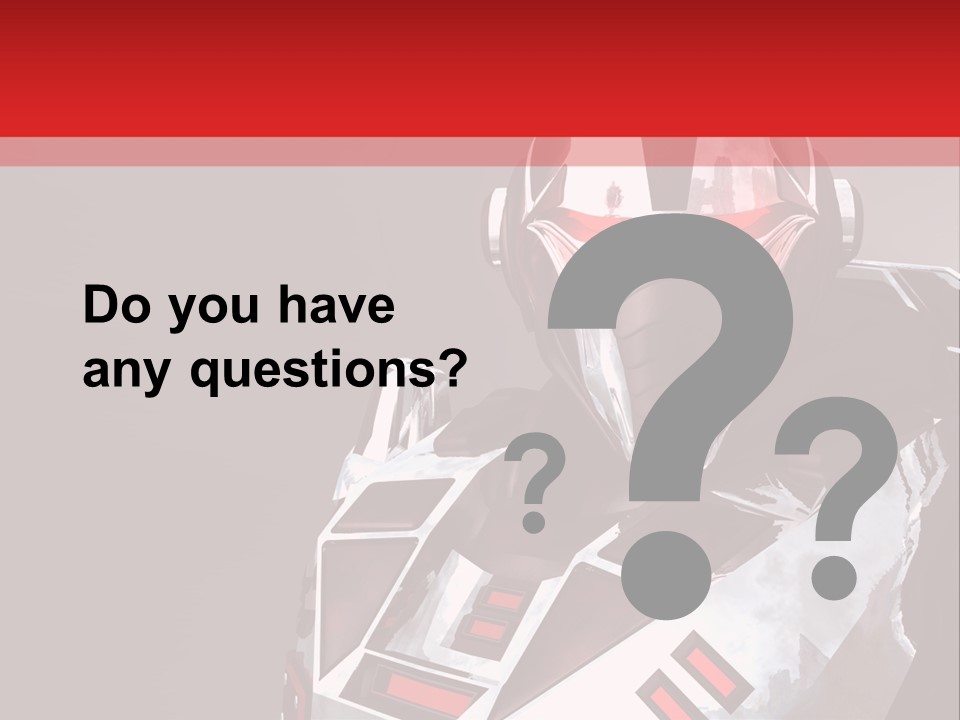 Automation Cyberspace War PowerPoint Template