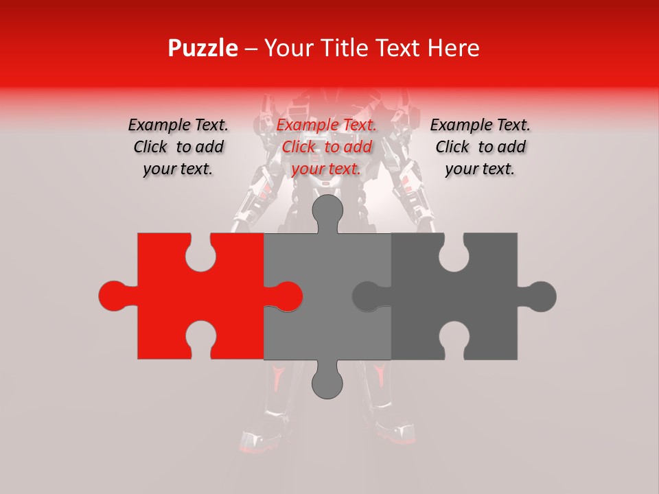 Science Cyborg Scifi PowerPoint Template