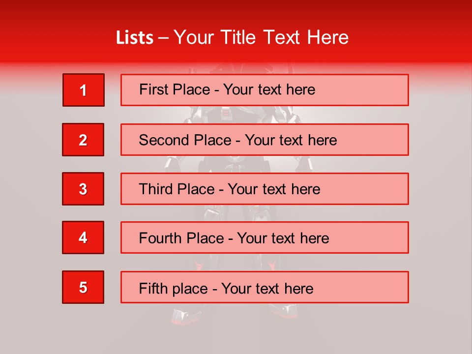 Science Cyborg Scifi PowerPoint Template