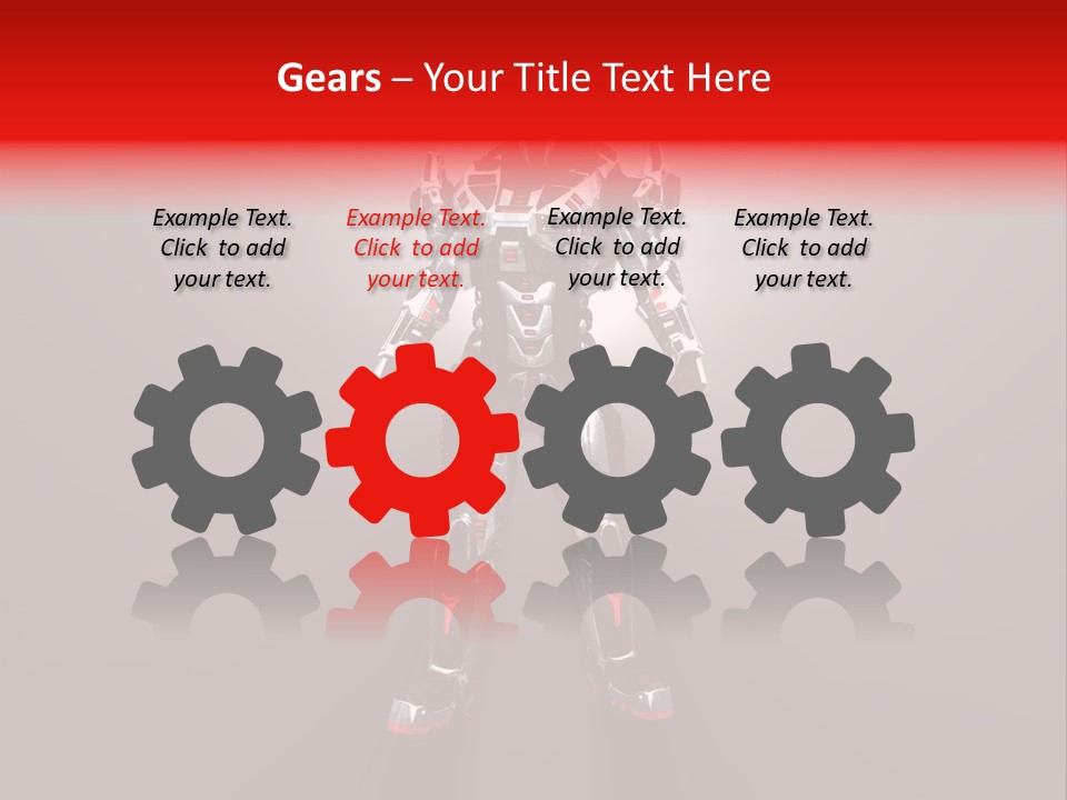 Science Cyborg Scifi PowerPoint Template