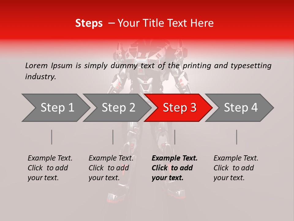 Science Cyborg Scifi PowerPoint Template