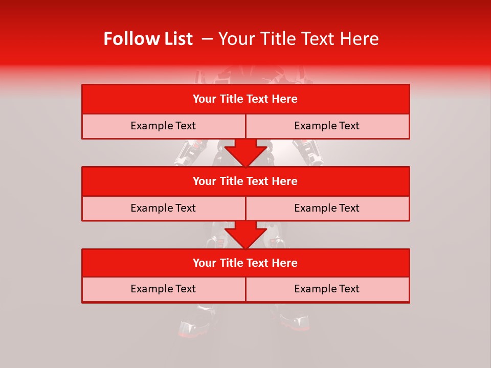 Science Cyborg Scifi PowerPoint Template