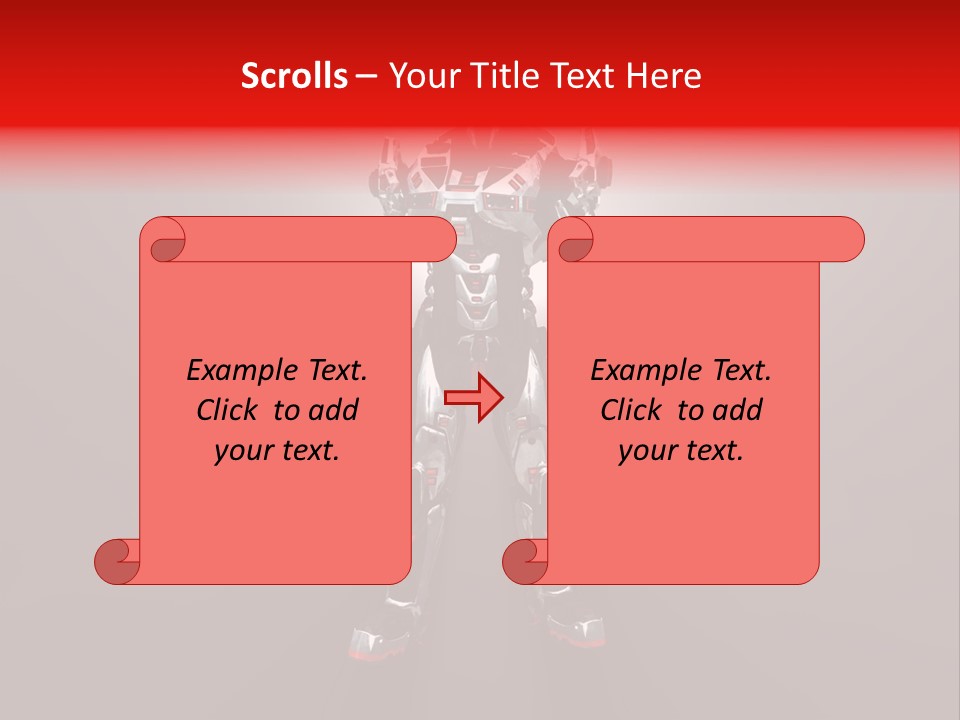Science Cyborg Scifi PowerPoint Template