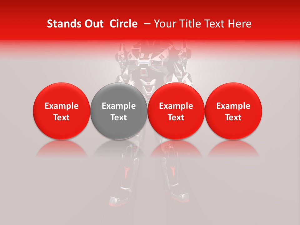 Science Cyborg Scifi PowerPoint Template