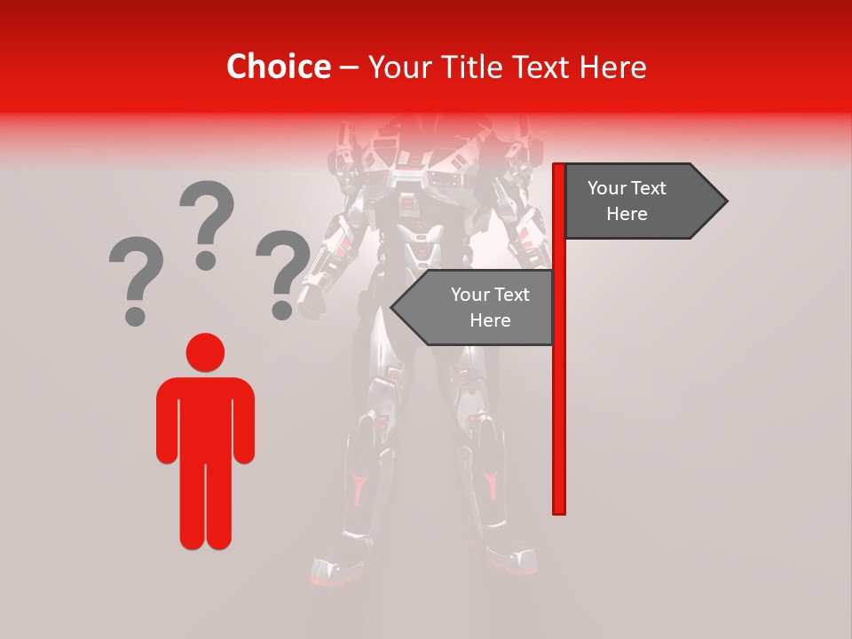 Science Cyborg Scifi PowerPoint Template