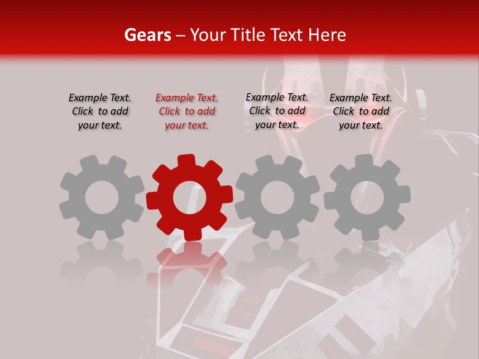 Steel Technology Model PowerPoint Template
