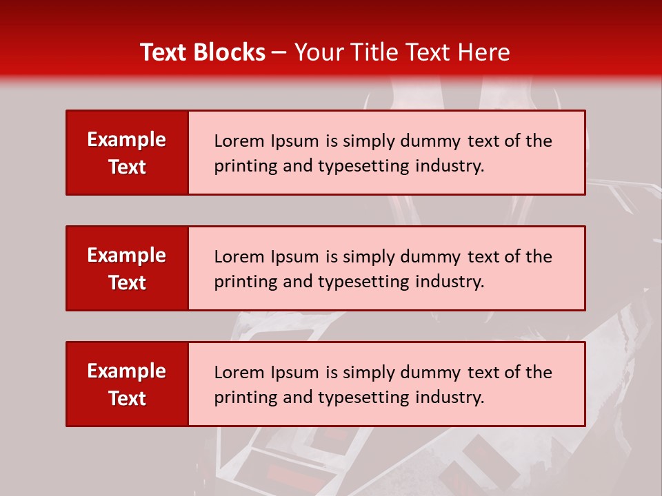 Steel Technology Model PowerPoint Template