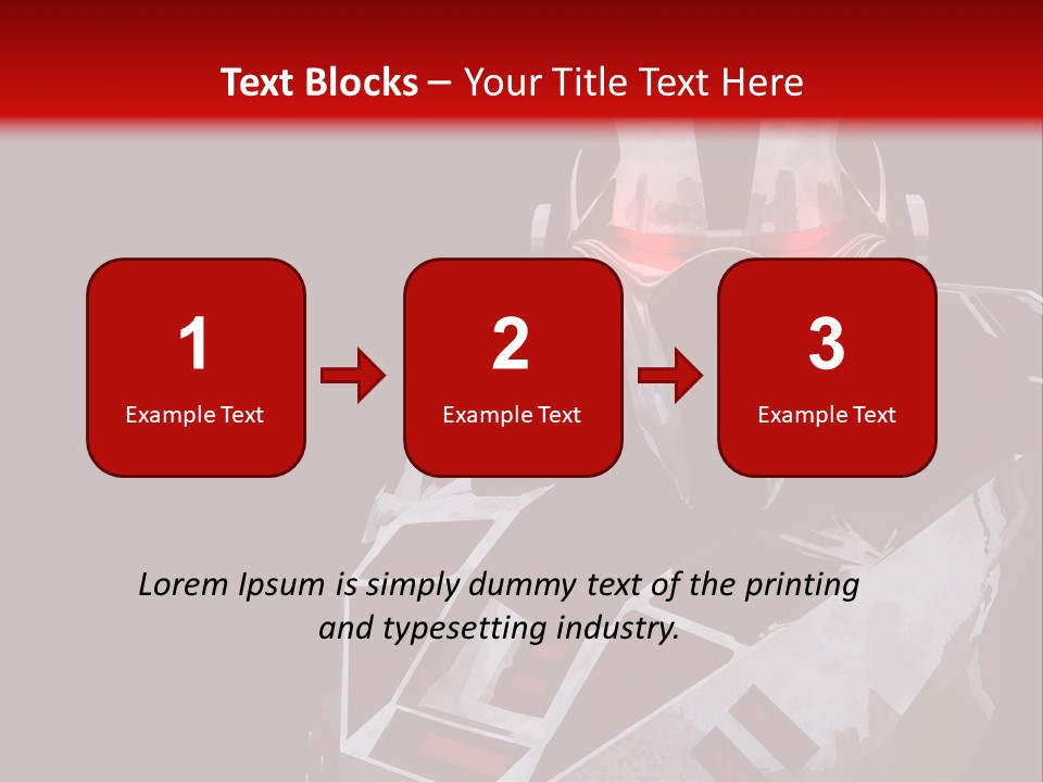 Steel Technology Model PowerPoint Template