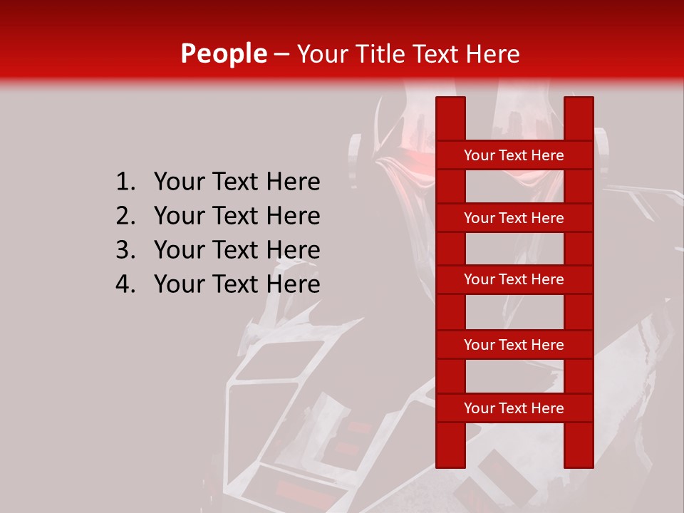 Steel Technology Model PowerPoint Template