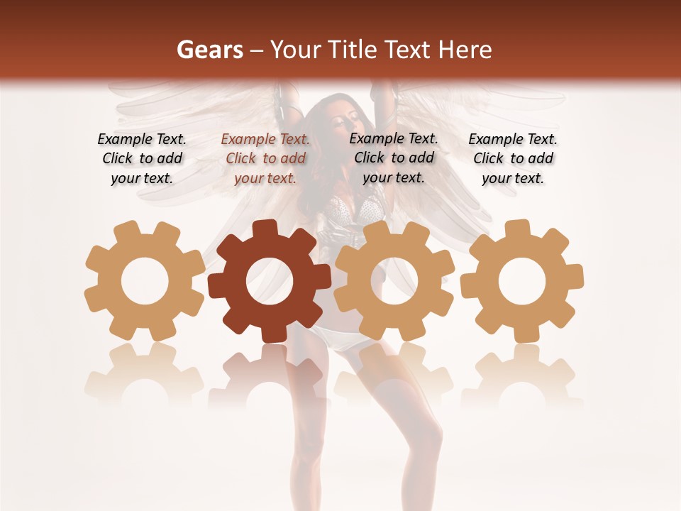 Vertical Cheerful  PowerPoint Template