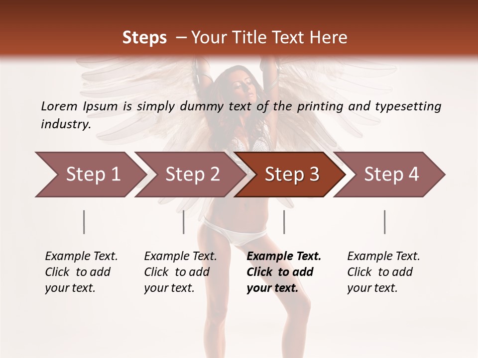 Vertical Cheerful  PowerPoint Template