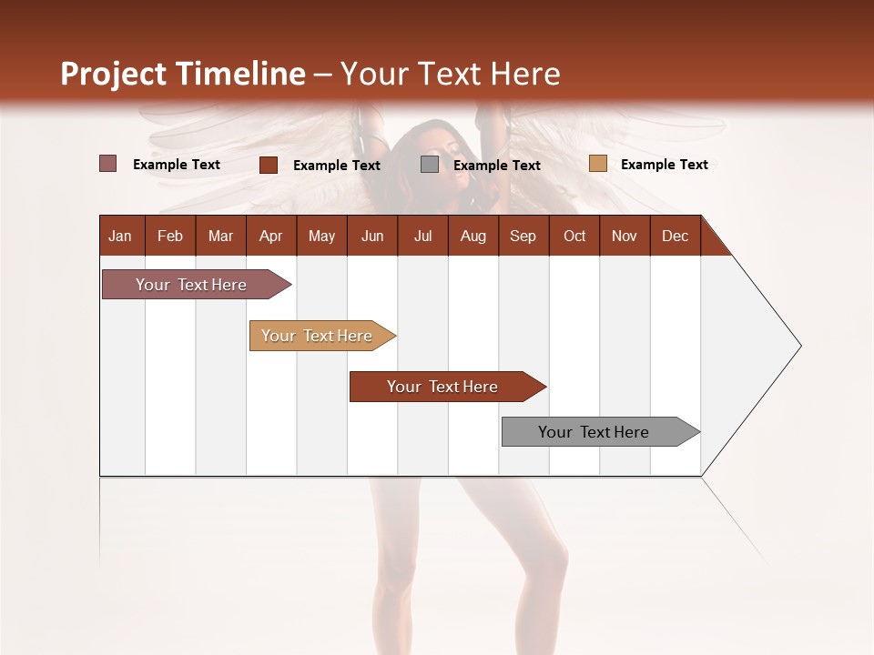 Vertical Cheerful  PowerPoint Template