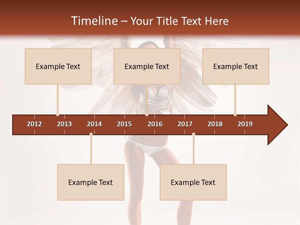Vertical Cheerful  PowerPoint Template