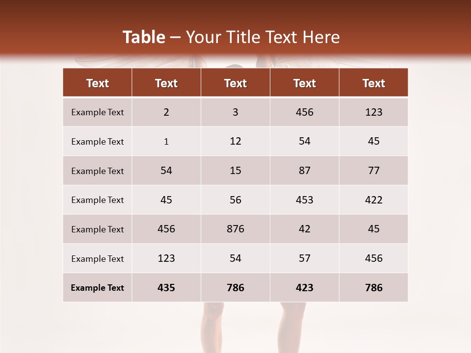 Vertical Cheerful  PowerPoint Template