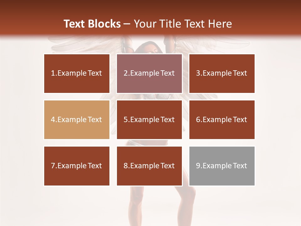 Vertical Cheerful  PowerPoint Template